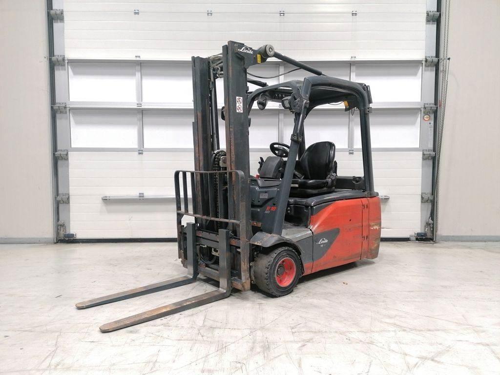 Linde E18L-02 Elektriniai šakiniai krautuvai