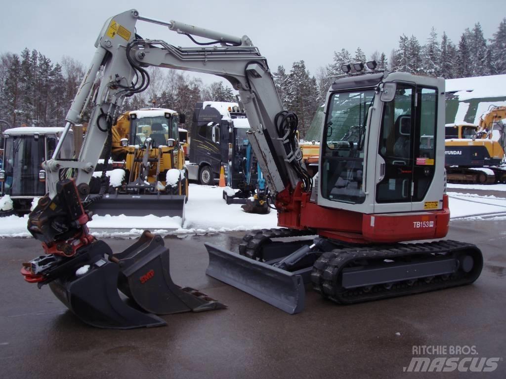 Takeuchi TB153FR Mini ekskavatoriai < 7 t