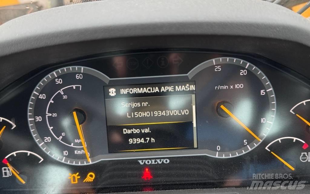 Volvo L 150 H Naudoti ratiniai krautuvai
