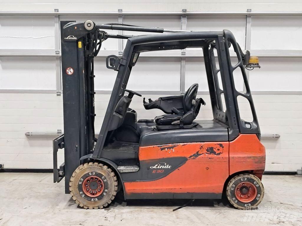 Linde E30L-01 Elektriniai šakiniai krautuvai