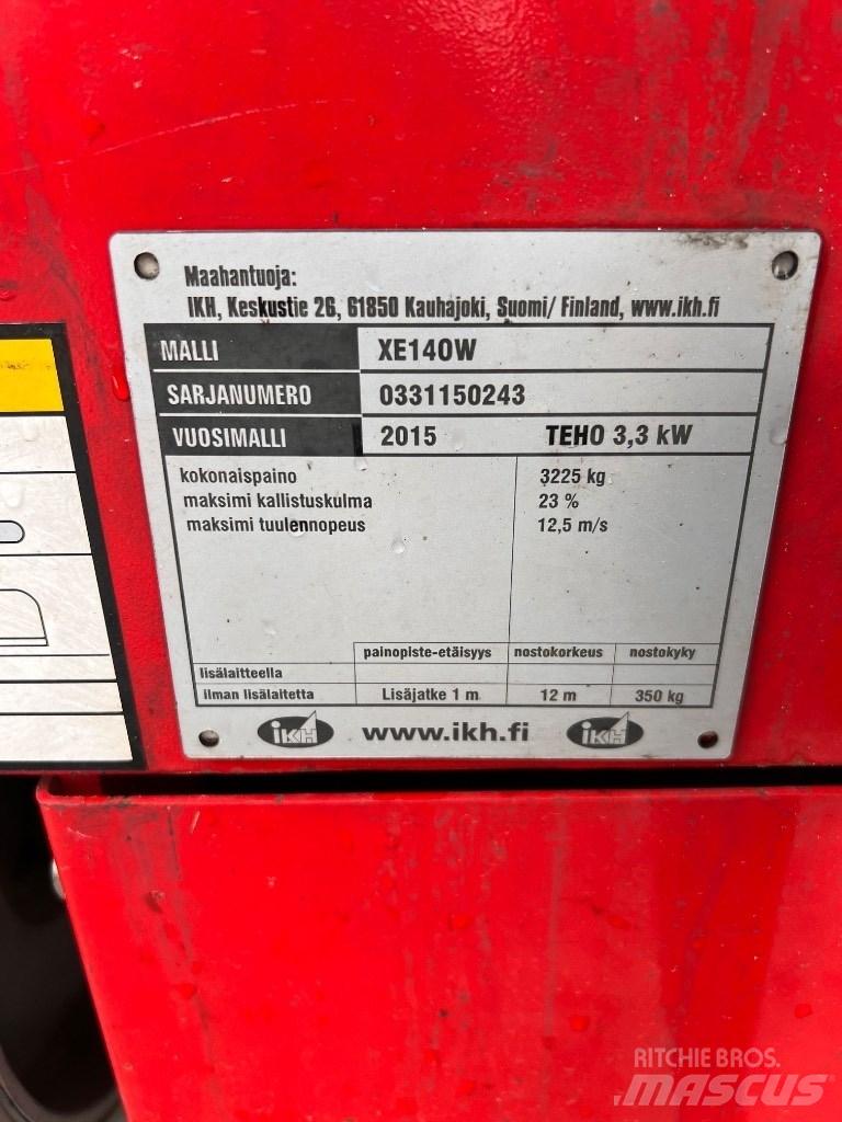 Mantall XE140W Žirkliniai keltuvai