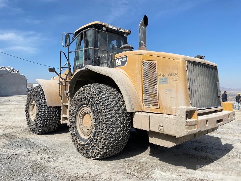 CAT 980 H Naudoti ratiniai krautuvai