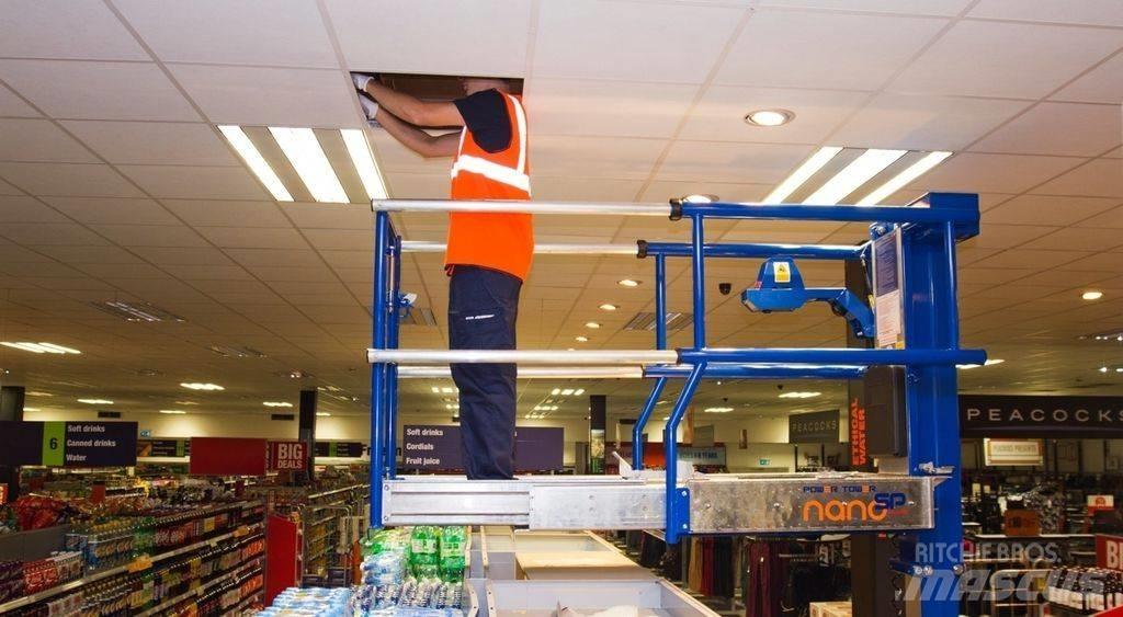 JLG Nano SP Plus Kompaktiškas savaeigis strėlinis keltuvas