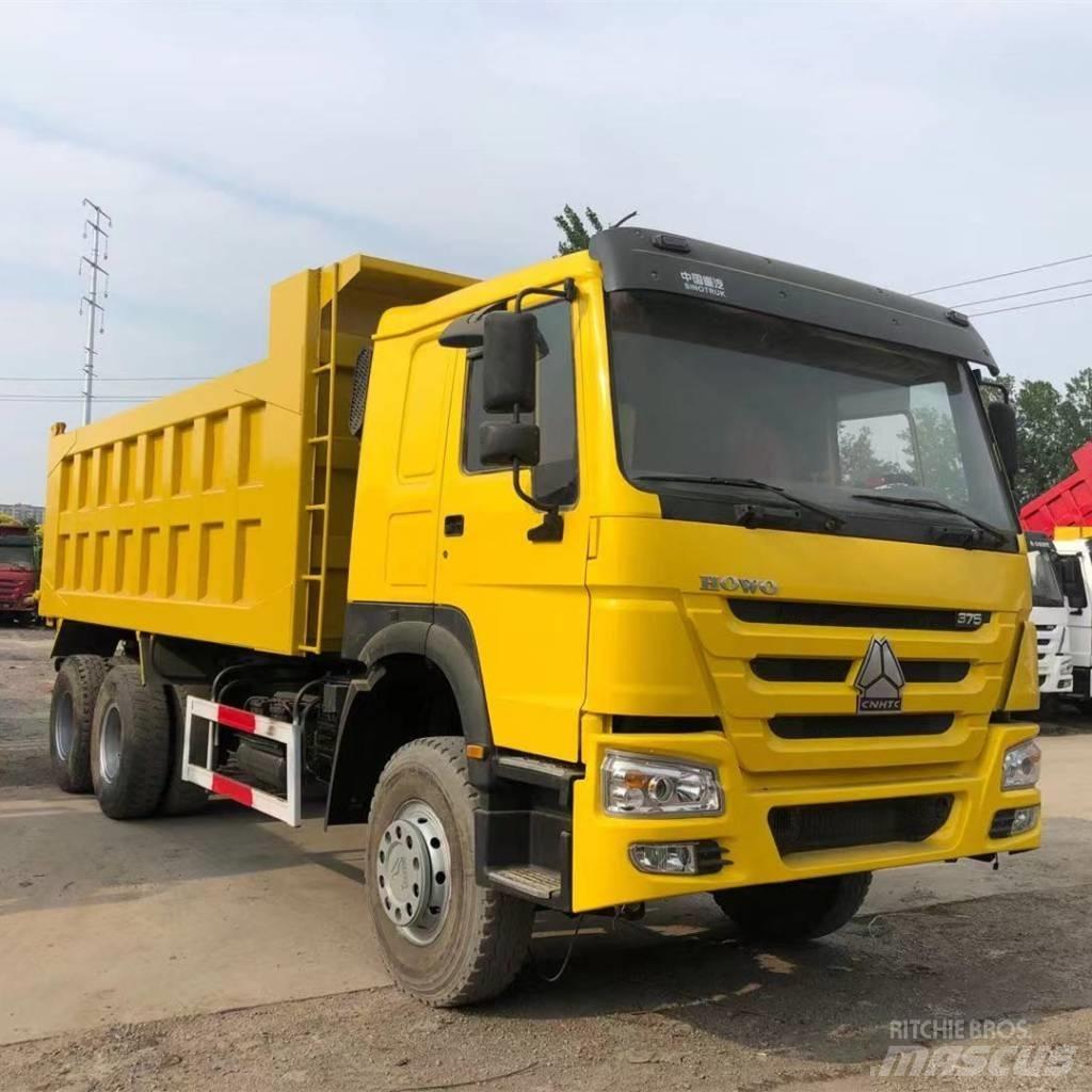 Howo 375 6x4 Savivarčių priekabų vilkikai