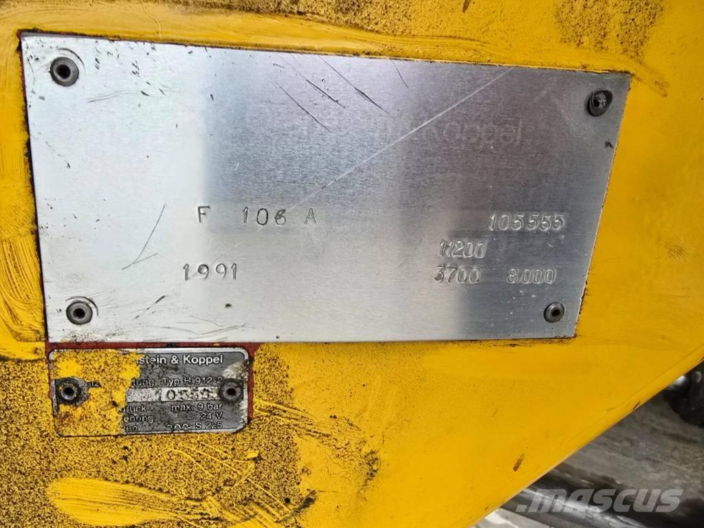 O&K F 106 A  6x6 Greideriai