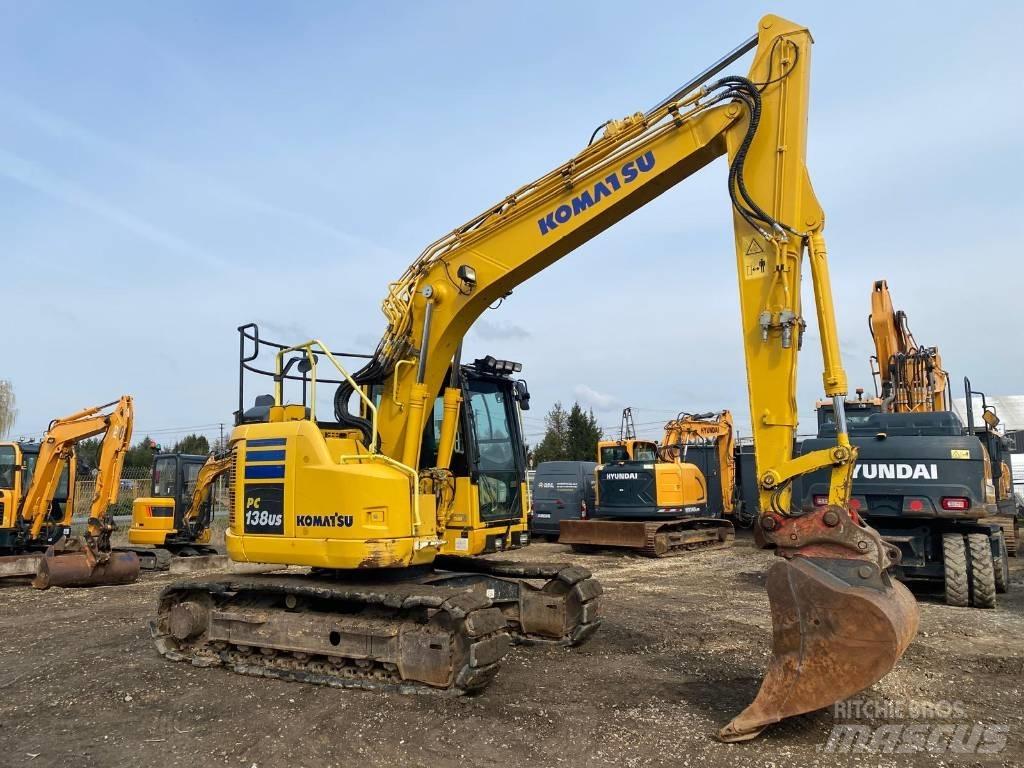 Komatsu PC 138 US Vikšriniai ekskavatoriai