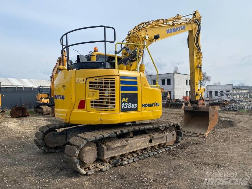 Komatsu PC 138 US Vikšriniai ekskavatoriai