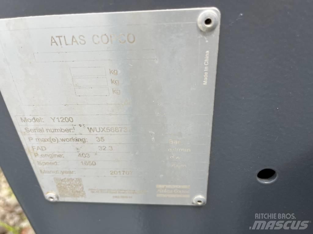 Atlas Copco Y1200 Kompresoriai