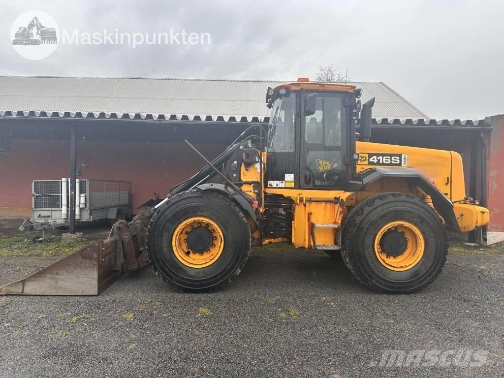 JCB 416 S Naudoti ratiniai krautuvai
