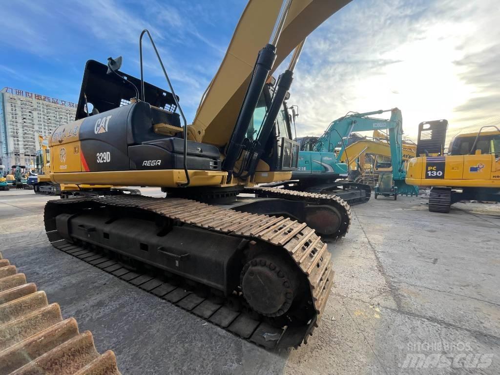 CAT 329 D Vikšriniai ekskavatoriai