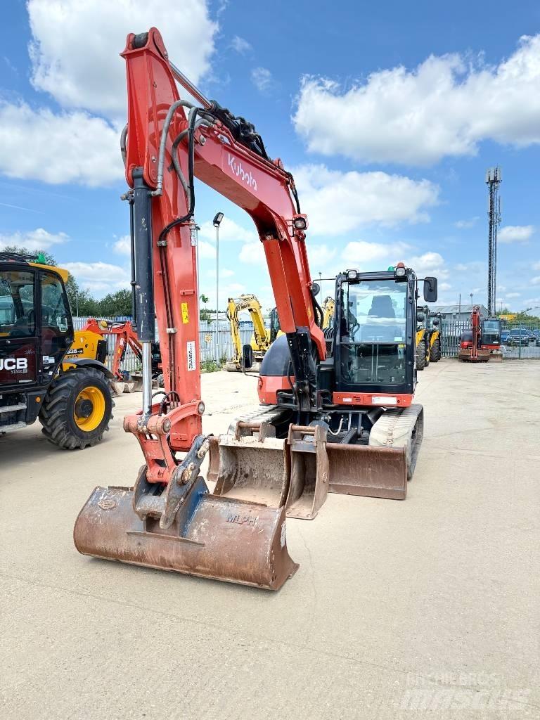Kubota KX 080-4 Vidutinės galios ekskavatoriai 7-12 t