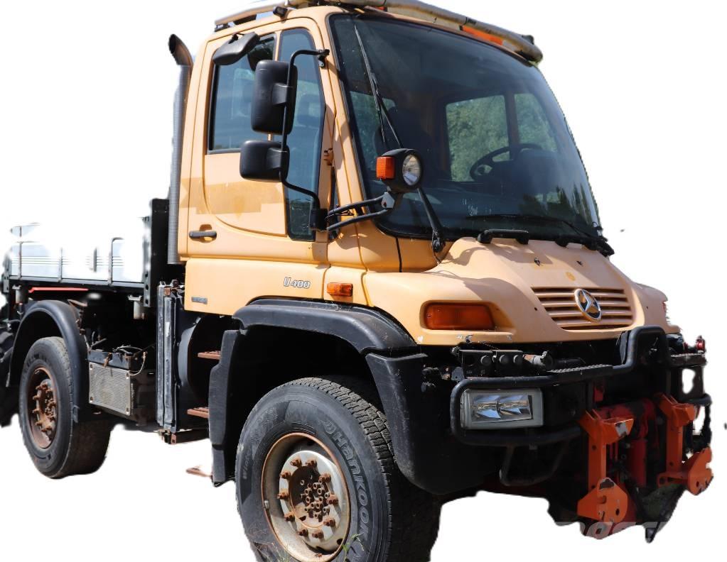 Unimog U400 Platformos/ Pakrovimas iš šono