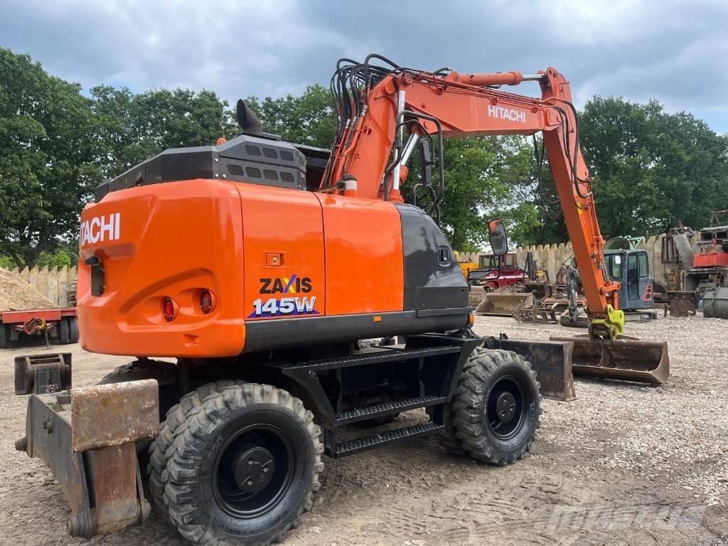 Hitachi ZX 145 W-6 Ratiniai ekskavatoriai