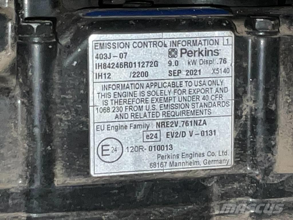 JCB 8008 Mini ekskavatoriai < 7 t