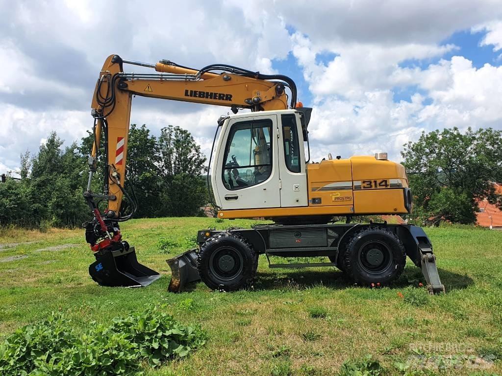 Liebherr A314 Ratiniai ekskavatoriai
