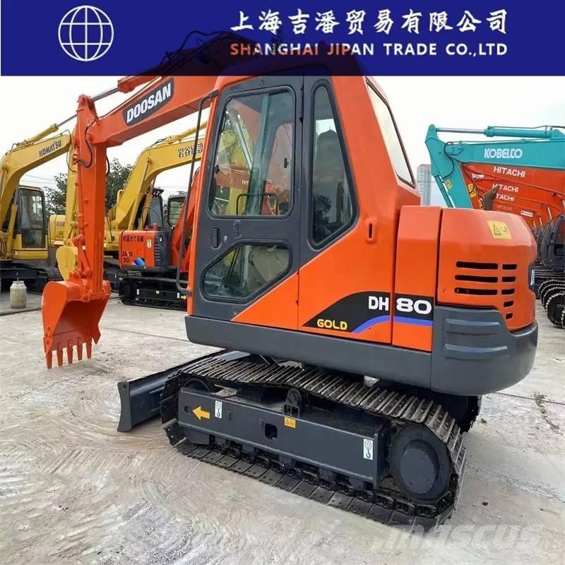 Doosan DH 80 Vikšriniai ekskavatoriai