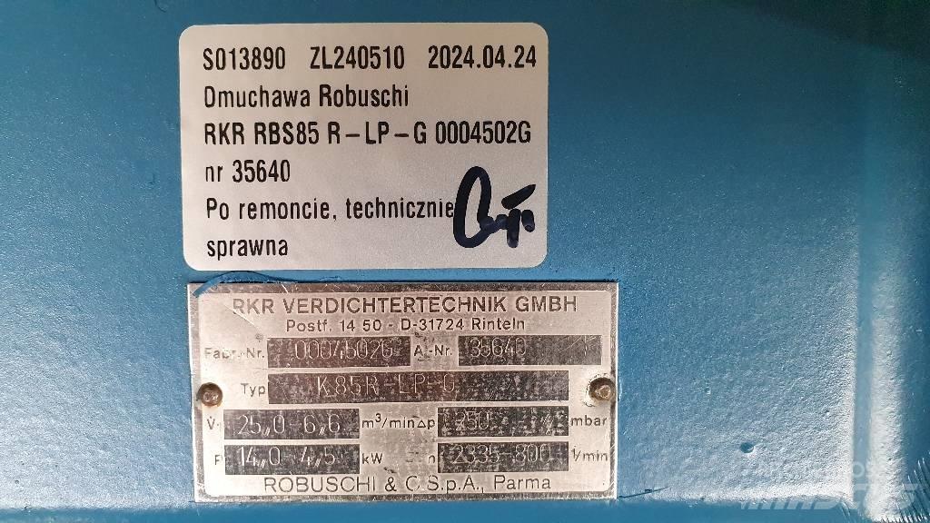 Robuschi RBS 85 Kompresorių priedai