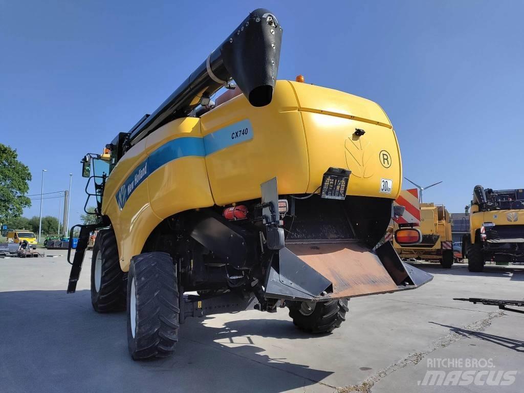 New Holland CX 760 Derliaus nuėmimo kombainai