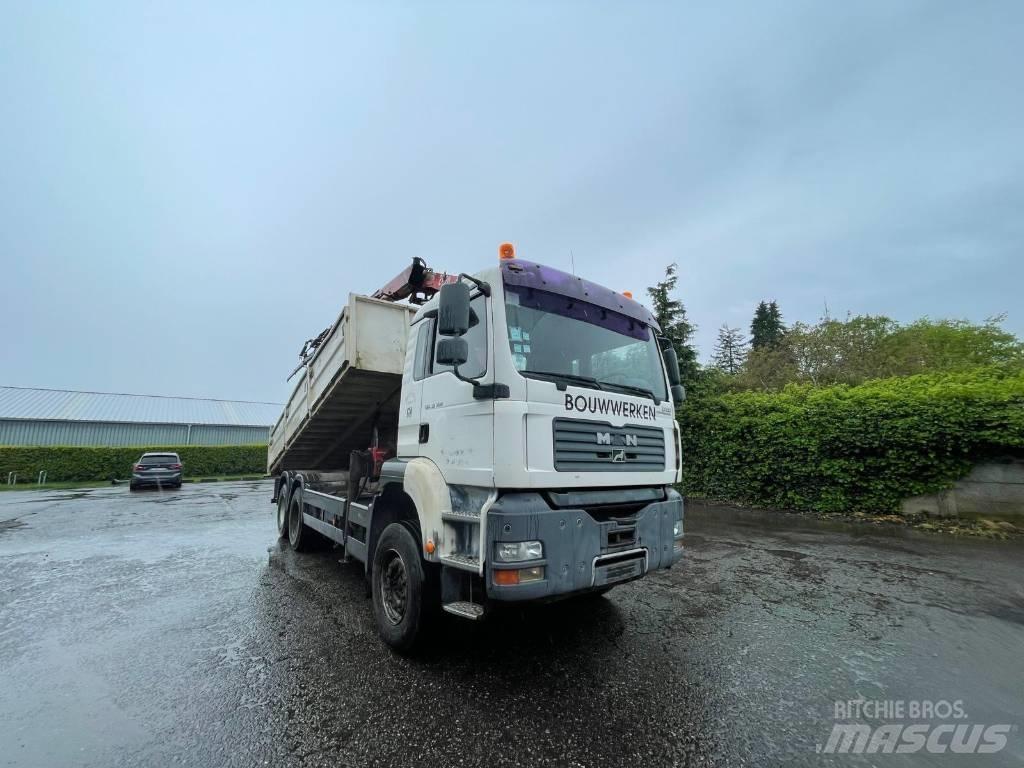 MAN TGA 33.390 Savivarčių priekabų vilkikai