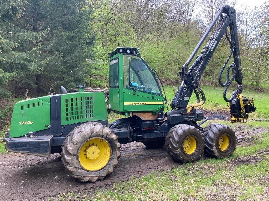 John Deere 1270 D Miško technika (Harvesteriai)