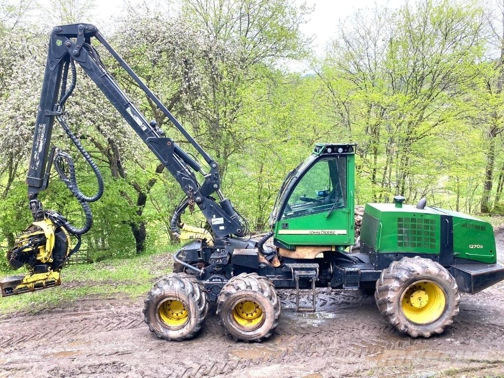 John Deere 1270 D Miško technika (Harvesteriai)