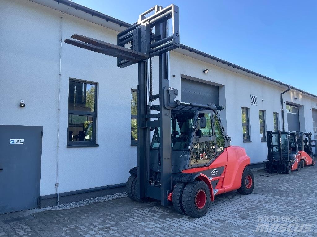 Linde H80T-03/1100 LPG (dujiniai) krautuvai