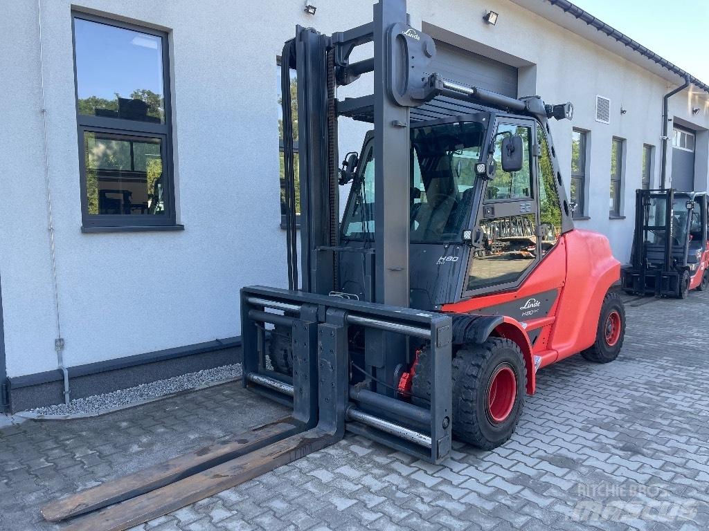 Linde H80T-03/1100 LPG (dujiniai) krautuvai
