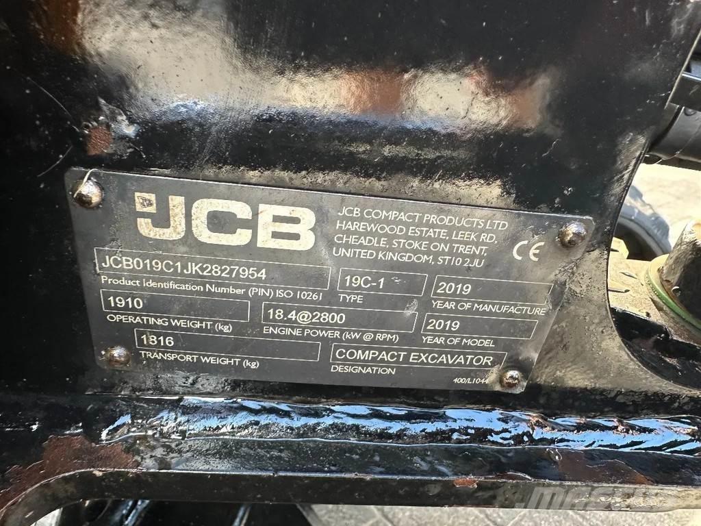 JCB 19C-1 Mini ekskavatoriai < 7 t