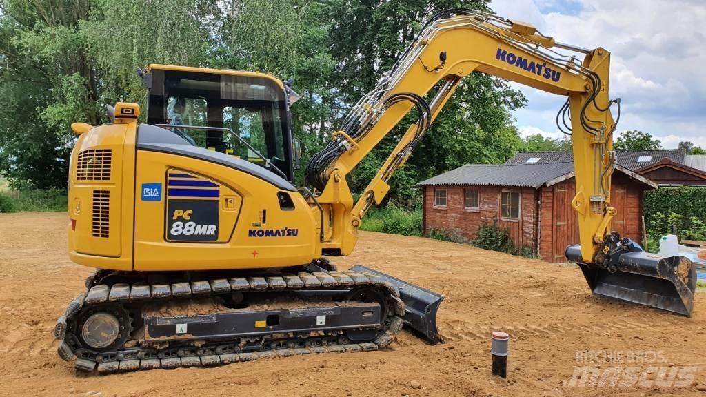 Komatsu PC88 MR-11E0 Vidutinės galios ekskavatoriai 7-12 t