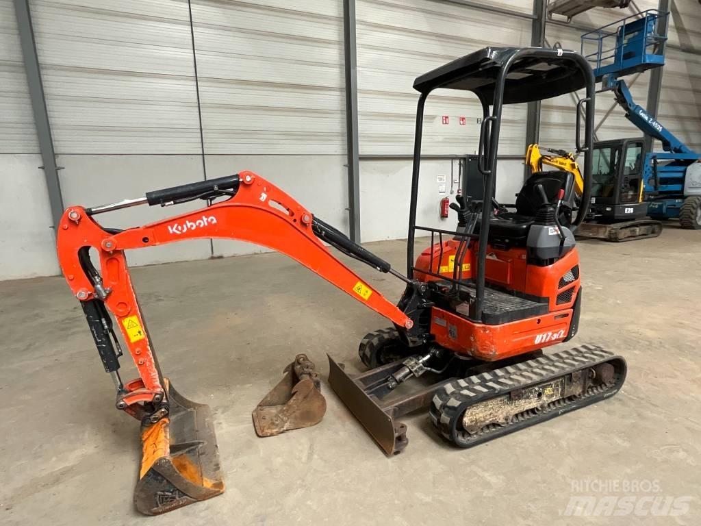 Kubota U 17-3 A Mini ekskavatoriai < 7 t
