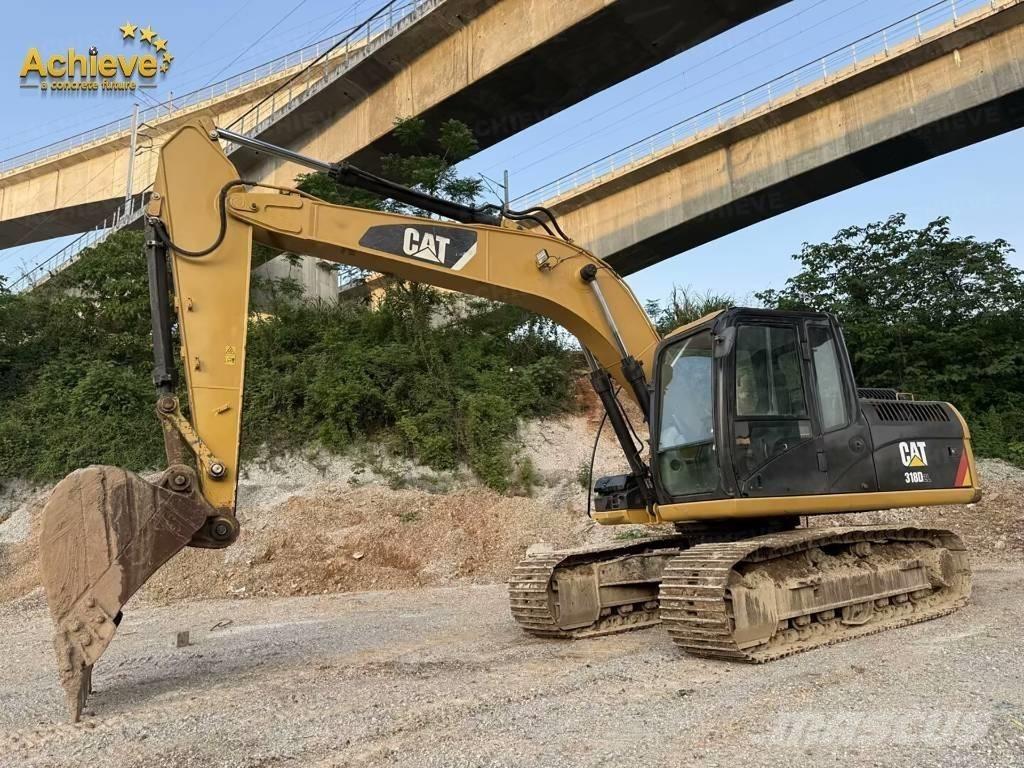 CAT 318DL Vikšriniai ekskavatoriai