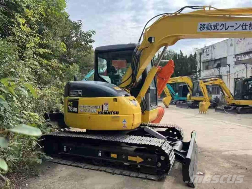 Komatsu PC 78 US Vidutinės galios ekskavatoriai 7-12 t
