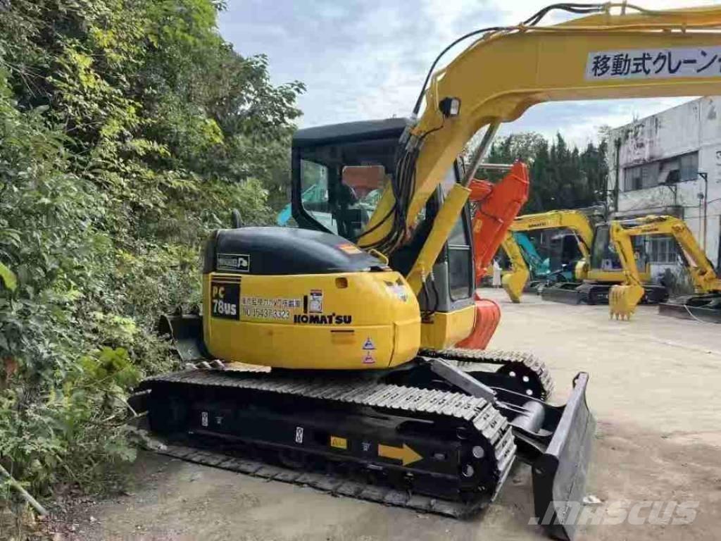 Komatsu PC 78 US Vidutinės galios ekskavatoriai 7-12 t