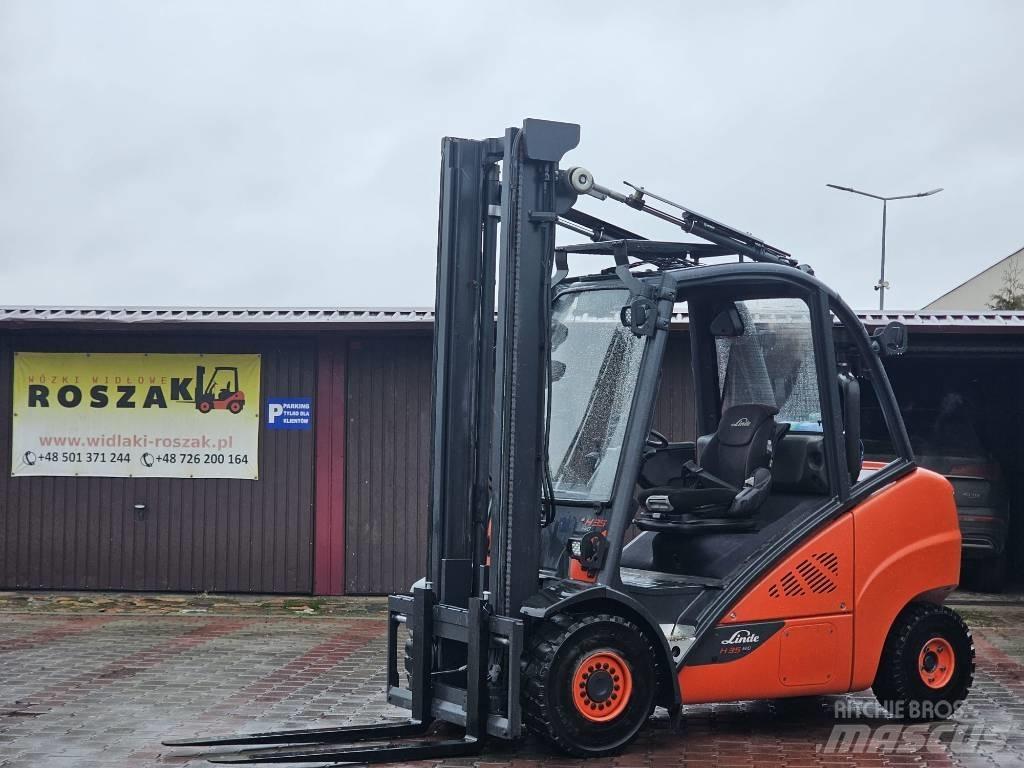 Linde H35T-02 LPG (dujiniai) krautuvai