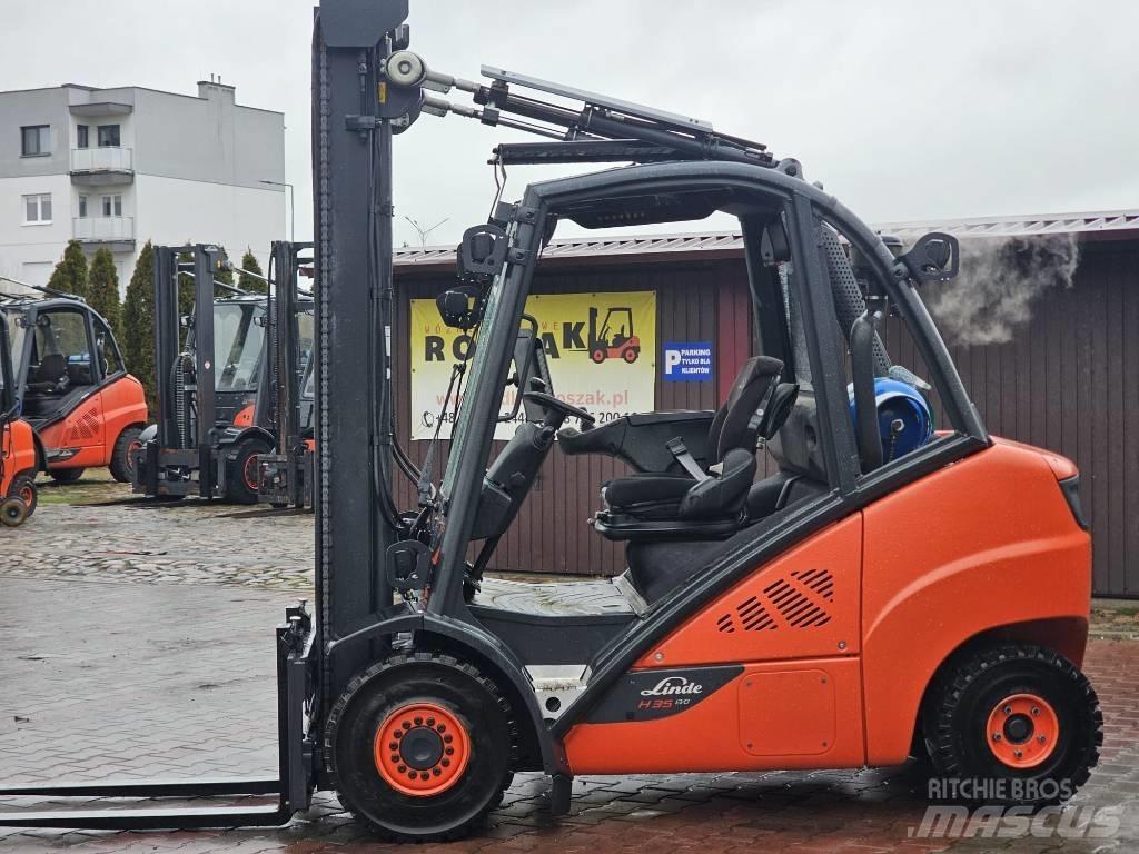 Linde H35T-02 LPG (dujiniai) krautuvai