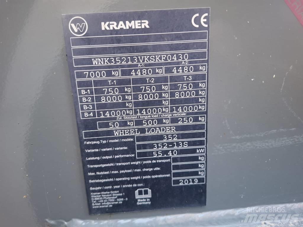 Kramer 8105 Naudoti ratiniai krautuvai