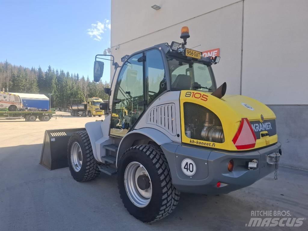 Kramer 8105 Naudoti ratiniai krautuvai