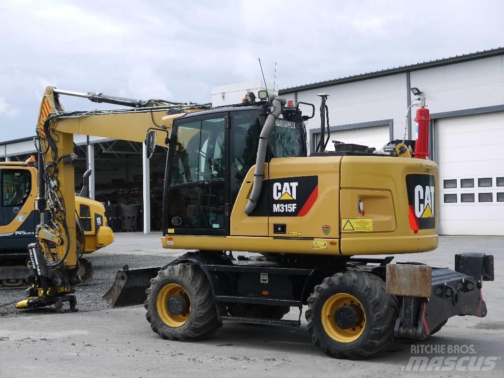 CAT M 315 F Ratiniai ekskavatoriai
