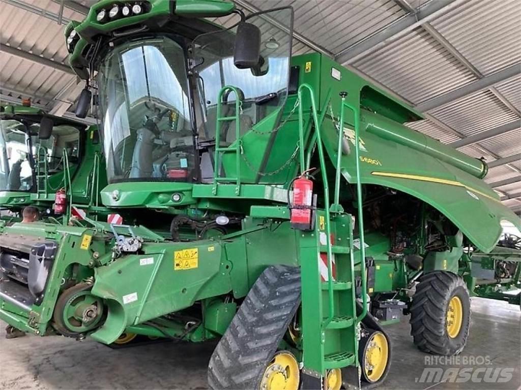 John Deere S 680 Derliaus nuėmimo kombainai