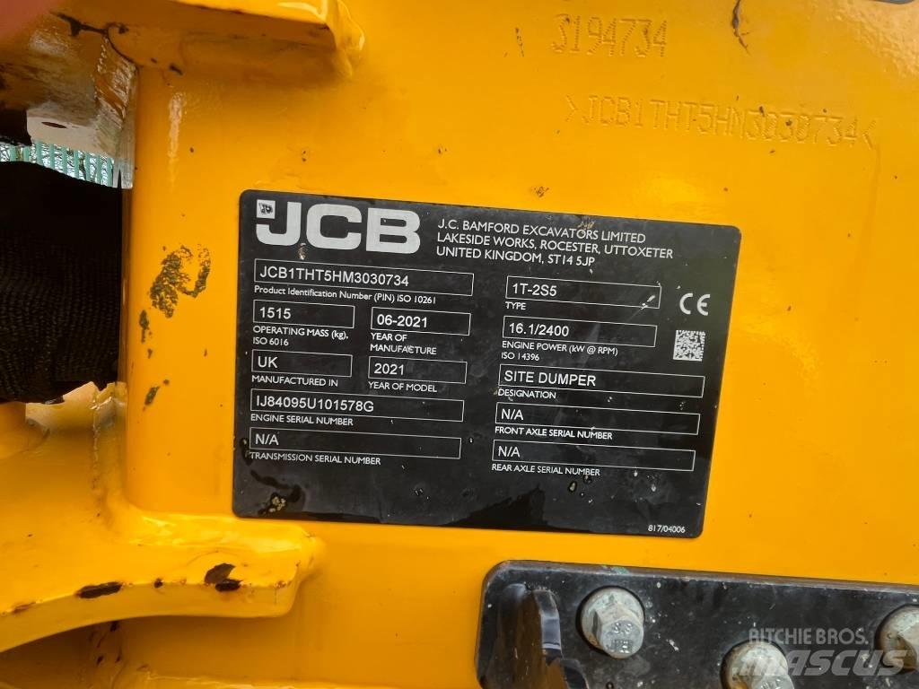 JCB 1T - 2S5 Statybiniai savivarčiai sunkvežimiai