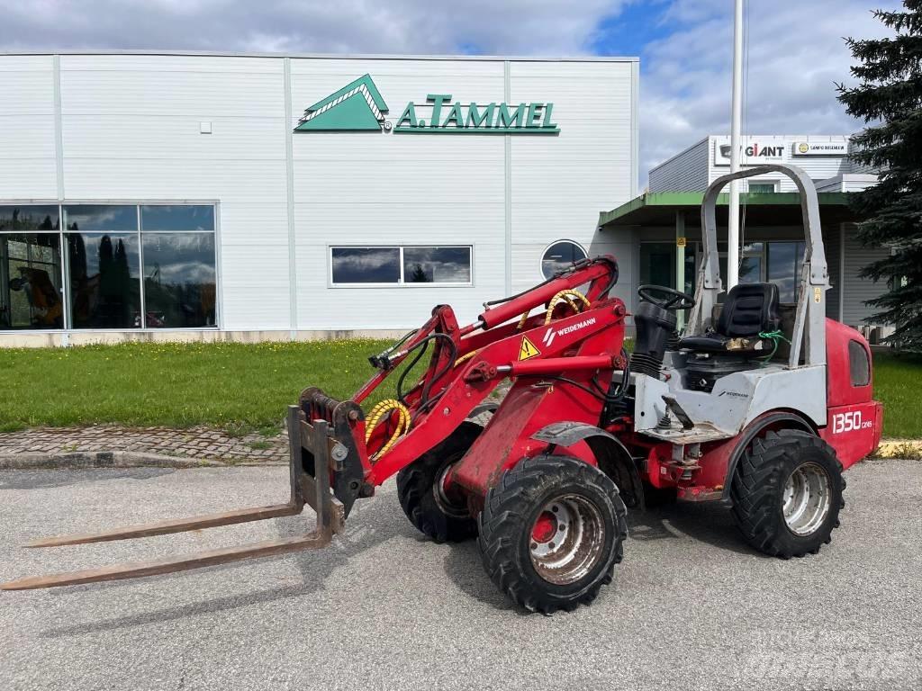Weidemann 1350CX45 Krautuvai su šoniniu pasukimu