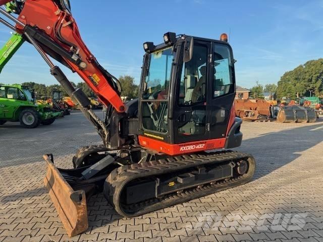 Kubota KX080-4a2 Vidutinės galios ekskavatoriai 7-12 t