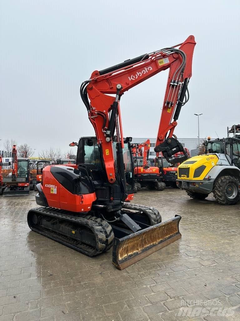 Kubota KX 085-5 2PGL Vidutinės galios ekskavatoriai 7-12 t