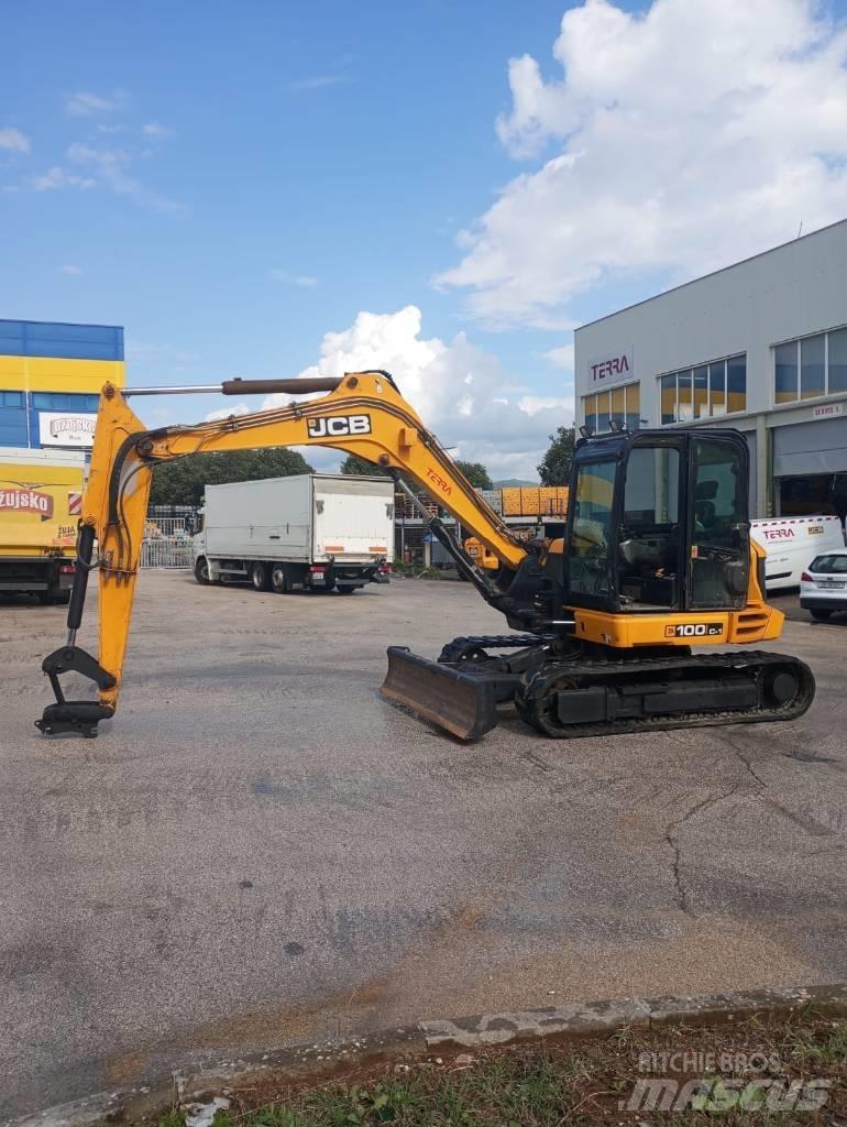 JCB 100 C Vidutinės galios ekskavatoriai 7-12 t