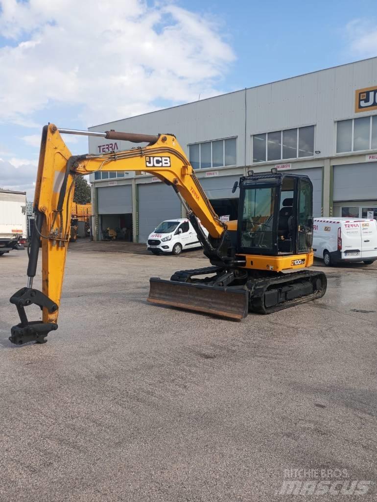 JCB 100 C Vidutinės galios ekskavatoriai 7-12 t