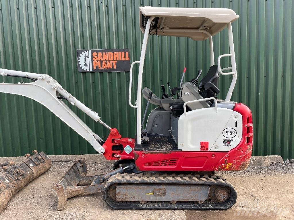 Takeuchi TB 216 Mini ekskavatoriai < 7 t