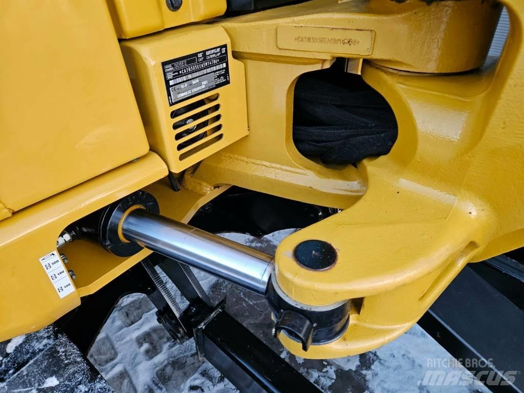 CAT 305E2 Mini ekskavatoriai < 7 t