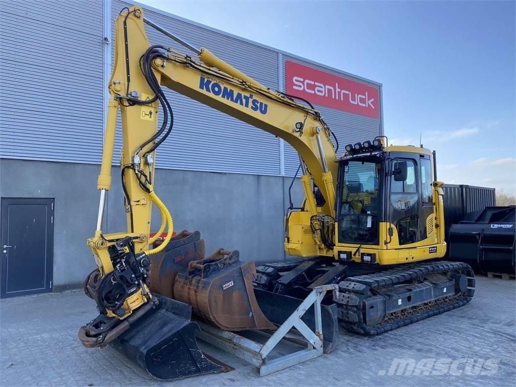 Komatsu PC138US-11 Vikšriniai ekskavatoriai