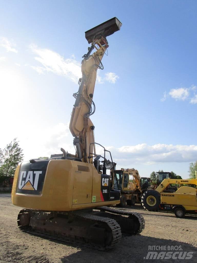 CAT 318 E L Vikšriniai ekskavatoriai