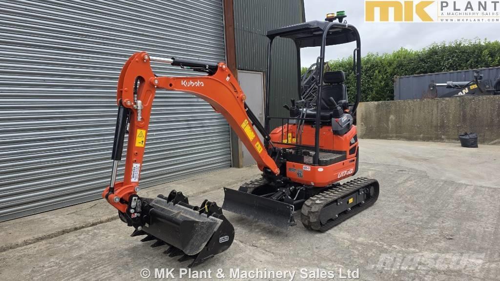 Kubota U 17-3a Mini ekskavatoriai < 7 t